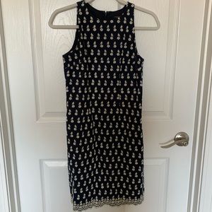 Navy blue Ann Taylor dress. Size 0p.